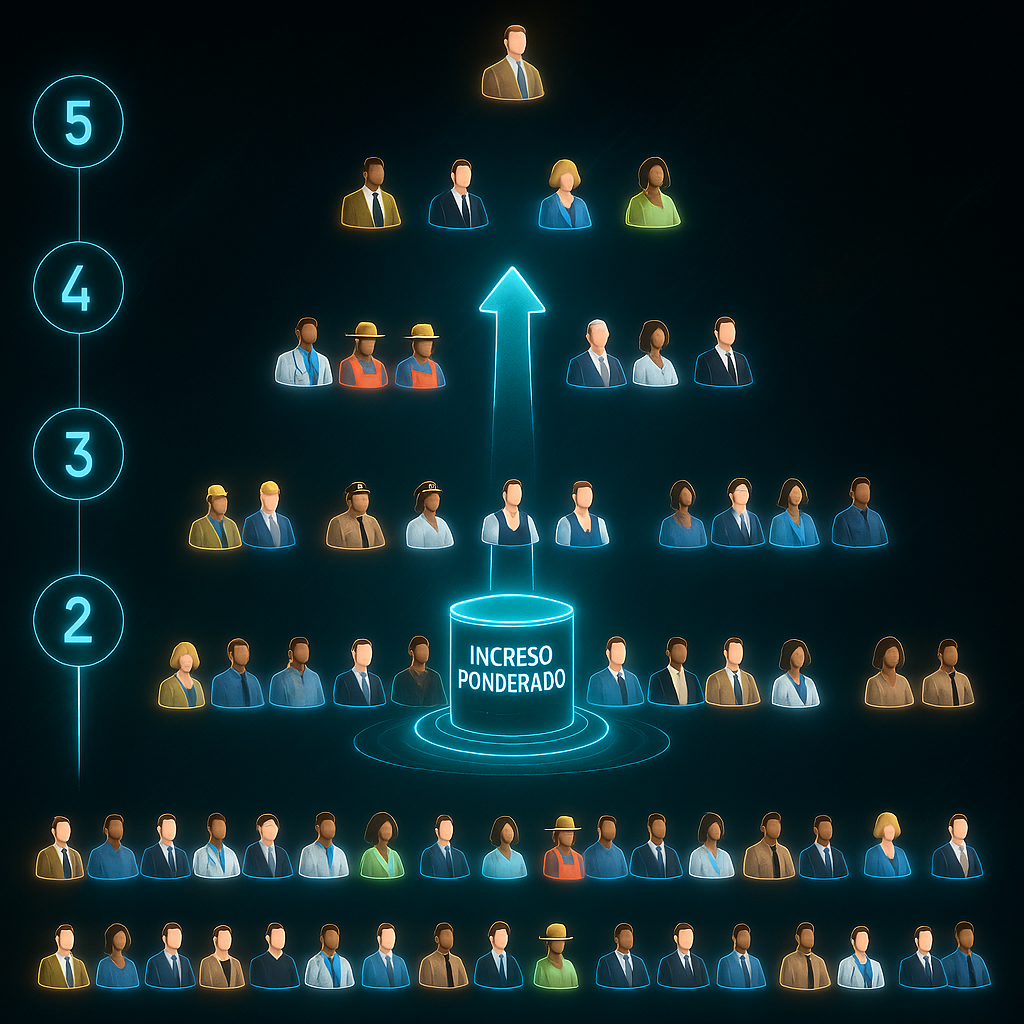 nexus empresarial salario promedio ponderado